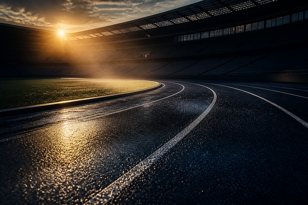 The Lane - Sports canvas artwork by Imagine Prints