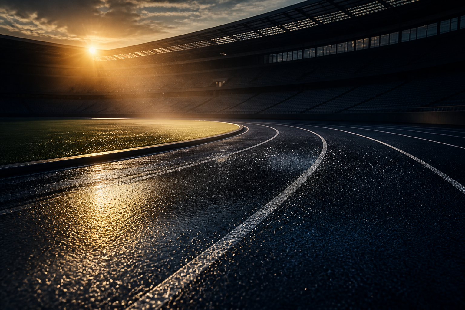 The Lane - Sports canvas artwork by Imagine Prints