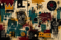 Concrete Constellation — Abstract canvas artwork by Imagine Prints