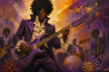 Purple Electric - Urban Culture canvas artwork by Imagine Prints