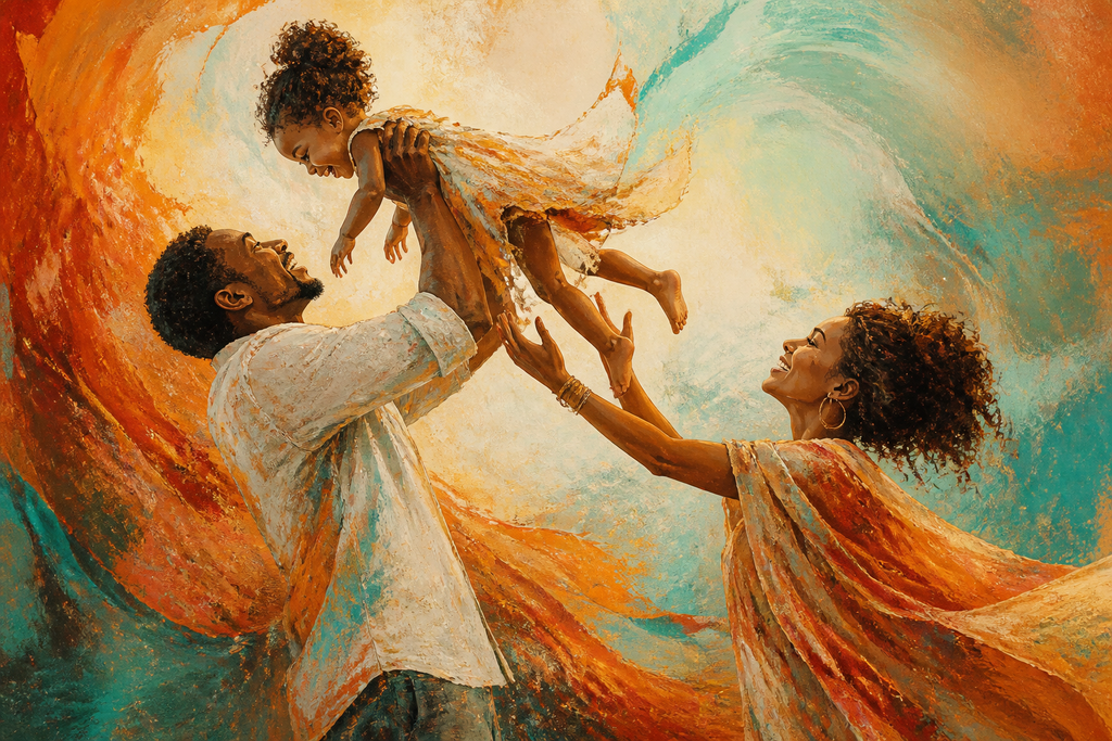 Carry The Light - Family canvas artwork by Imagine Prints