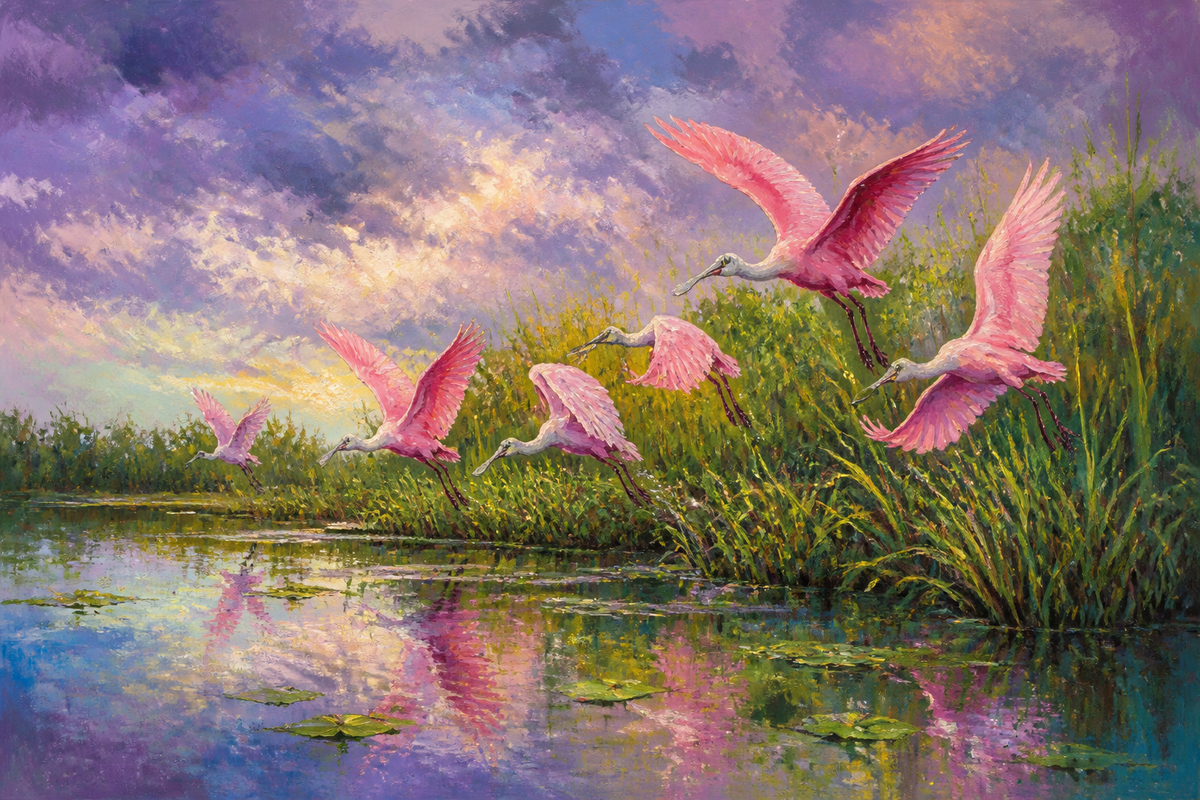 Everglades River Of Grass - Coastal Florida canvas artwork by Imagine Prints