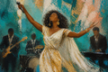 Voice Of Light - Urban Culture canvas artwork by Imagine Prints