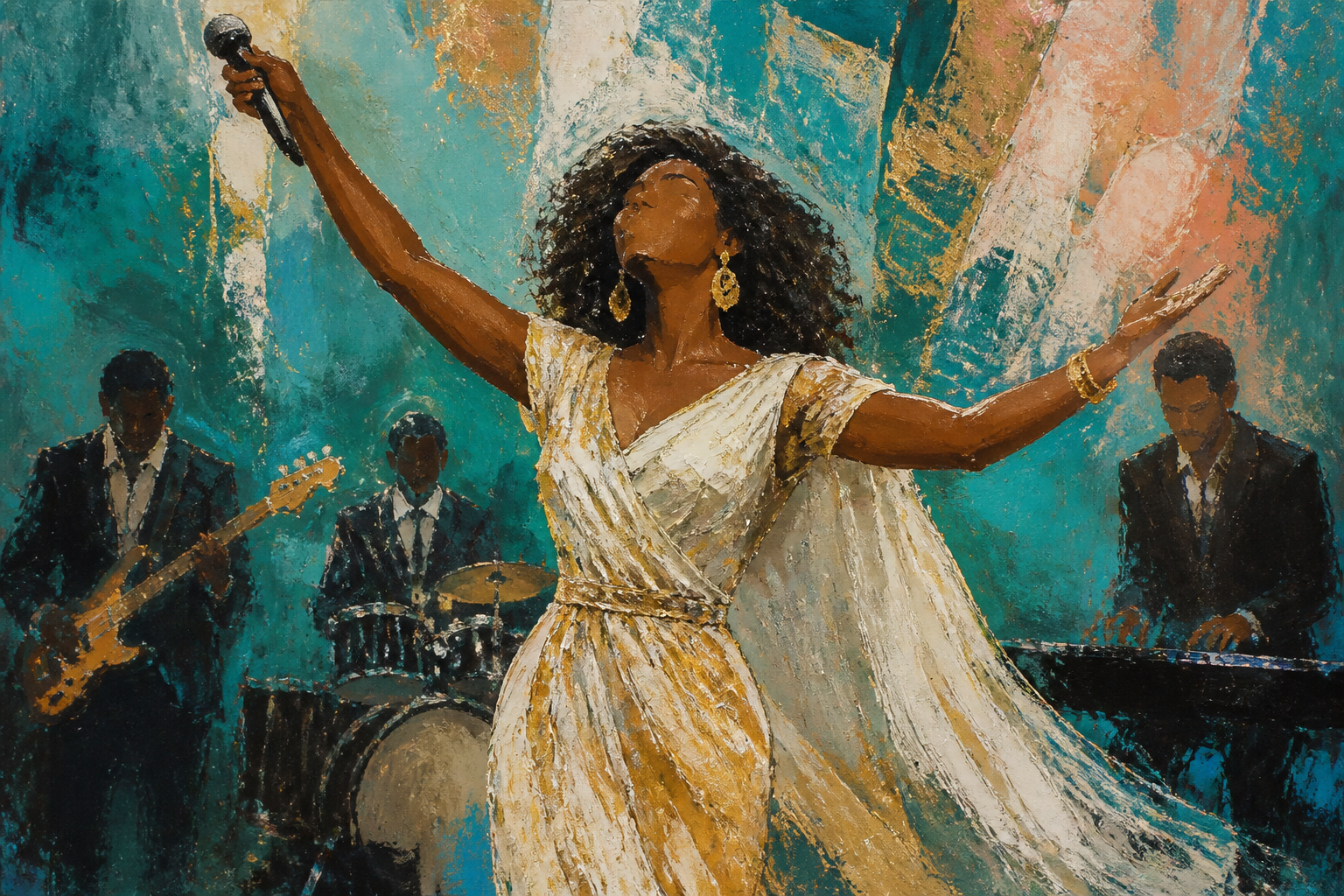 Voice Of Light - Urban Culture canvas artwork by Imagine Prints
