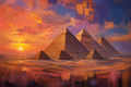Giza Eternal - Architecture canvas artwork by Imagine Prints