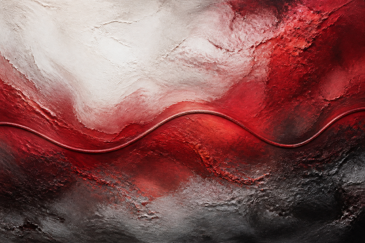 Hold The Line - Modern Motivation canvas artwork by Imagine Prints