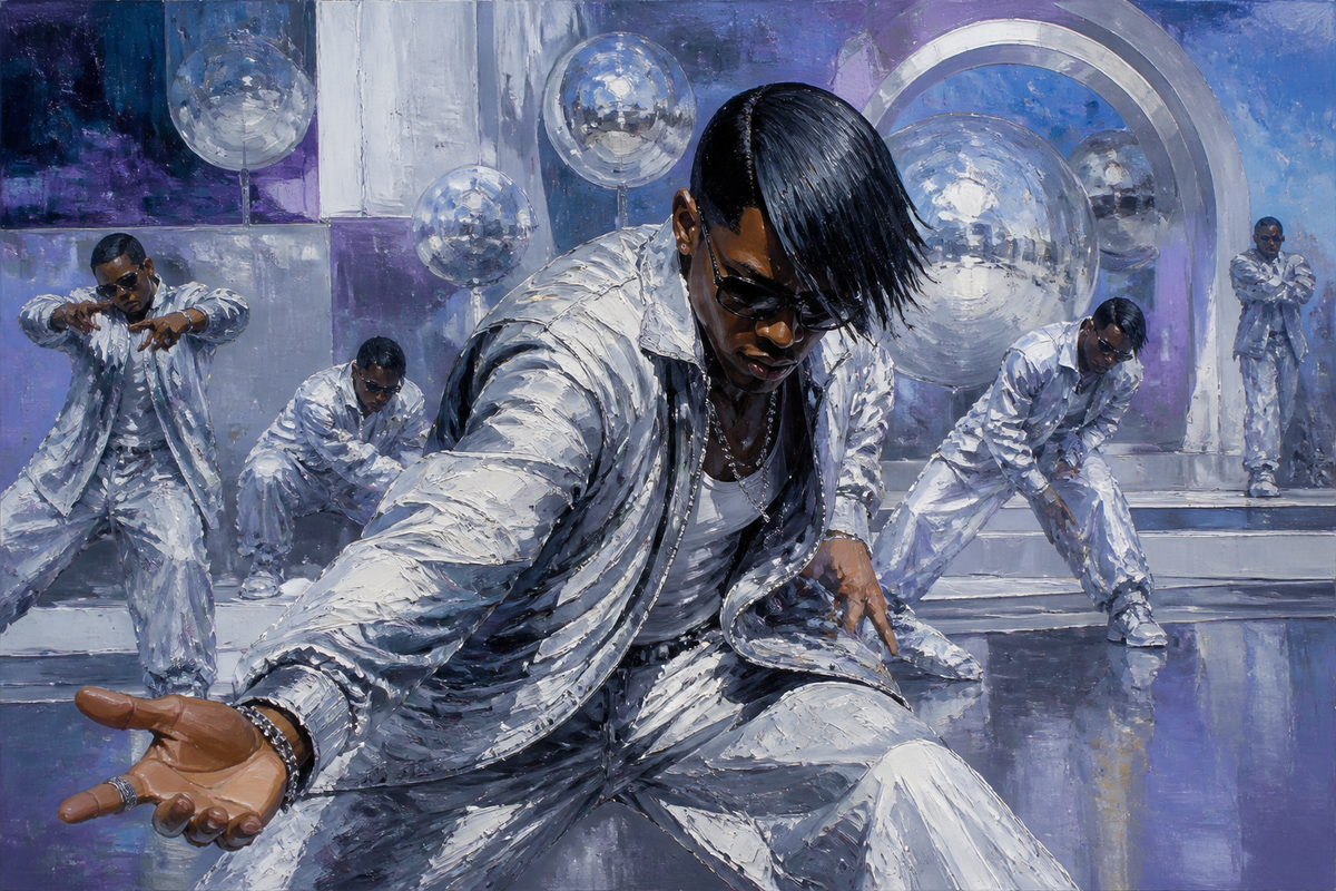Silver Future - Urban Culture canvas artwork by Imagine Prints