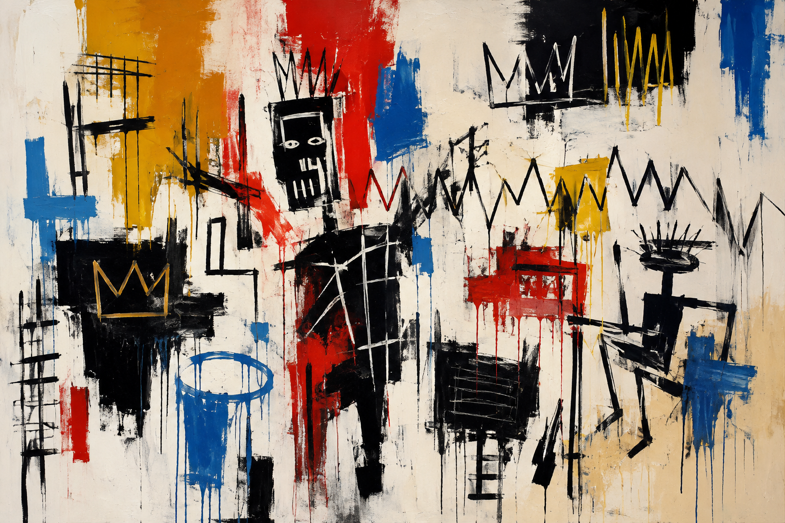 Beautiful Noise — Abstract canvas artwork by Imagine Prints