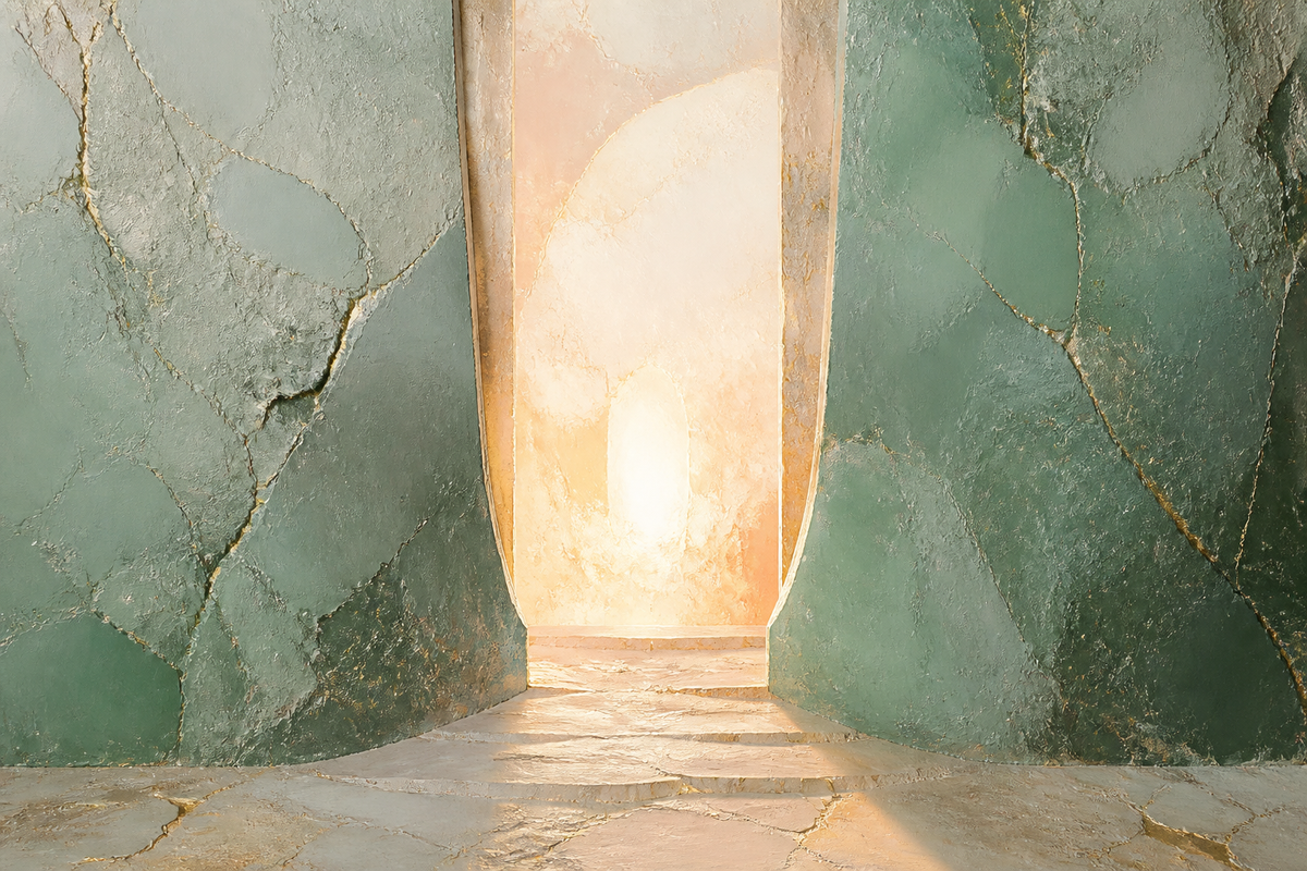 The Threshold - Modern Motivation canvas artwork by Imagine Prints