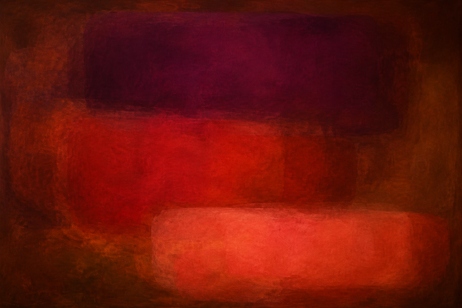 Ember Sanctuary — Abstract canvas artwork by Imagine Prints