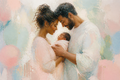 First Morning - Family canvas artwork by Imagine Prints