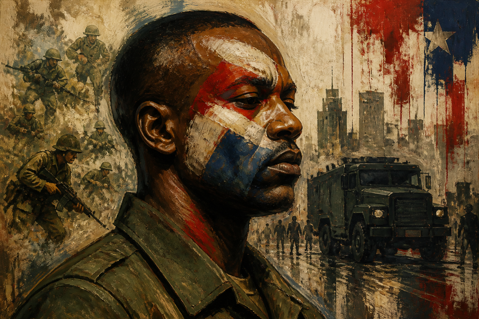 Painted Heist - Urban Culture canvas artwork by Imagine Prints