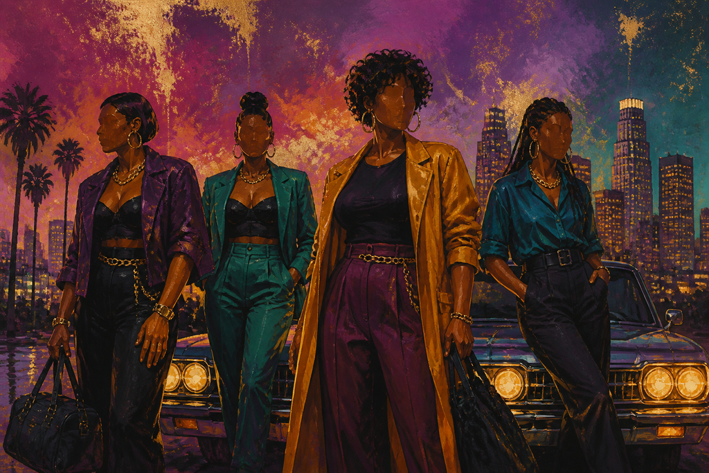 Sisterhood Getaway - Urban Culture canvas artwork by Imagine Prints