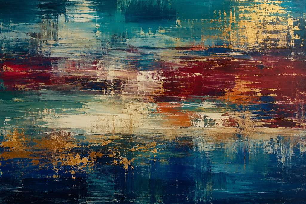 After the Rain — Abstract canvas artwork by Imagine Prints