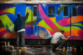 Subway Writers - Urban Culture canvas artwork by Imagine Prints