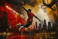 Air Above The City - Urban Culture canvas artwork by Imagine Prints